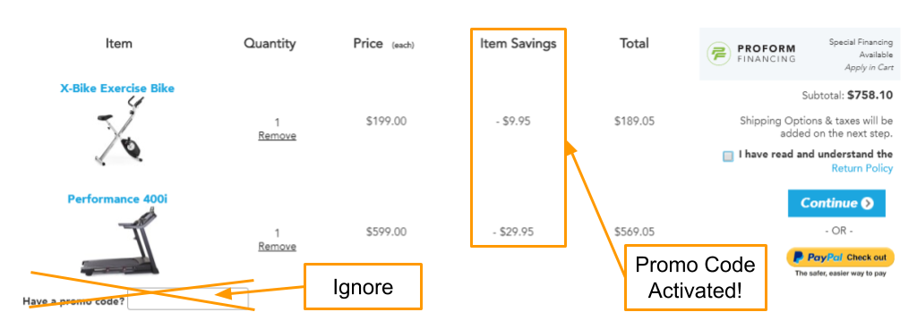 ProForm X Bike Coupon and Promo Code (2)